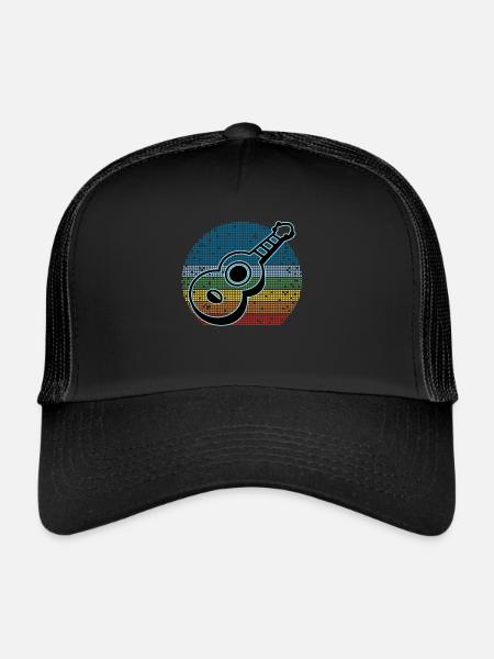 Ukuleles Vitage - Trucker Cap - black/black - Front