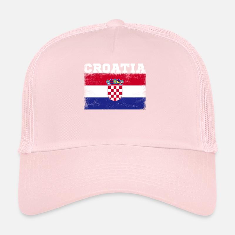 Vintage Kroatien Trucker Cap