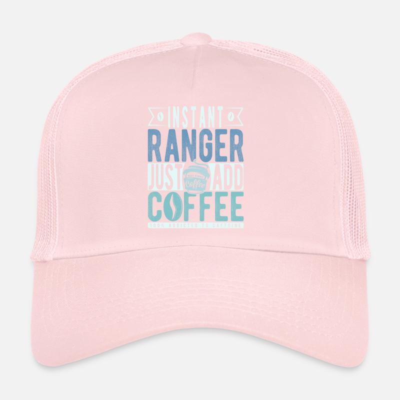 Ranger Kaffee Spruch Trucker Cap