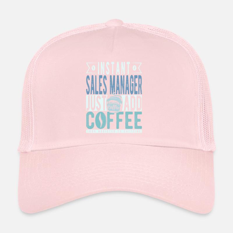 Directeur des ventes Café Dicton Casquette trucker 