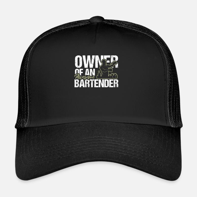 Propriétaire d’une chemise de barman géniale Casquette trucker 
