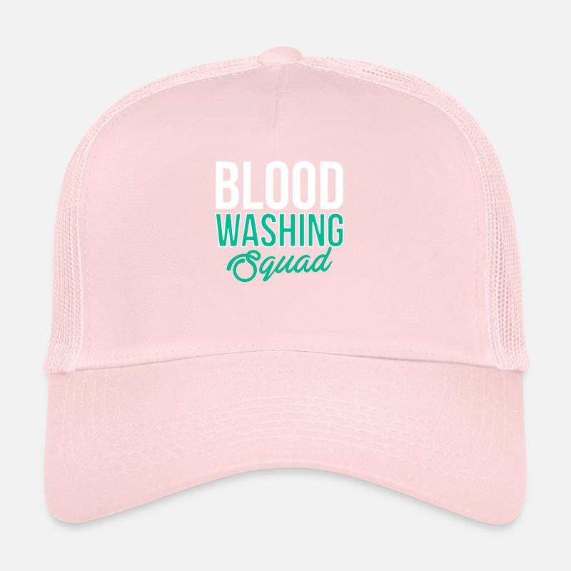 Blood Washing Squad Shirt Gift Trucker Cap