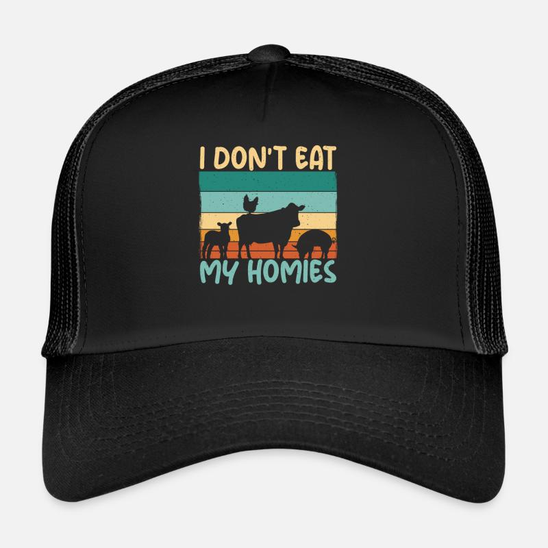 Vegetable Lover Vegetarian Gifts Trucker Cap