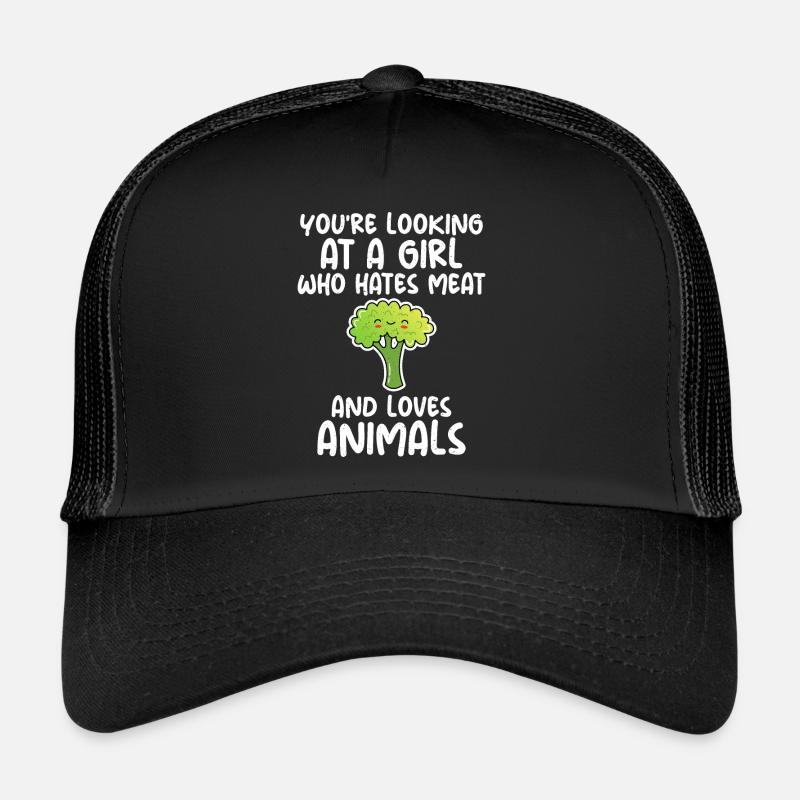 Vegetable Lover Vegetarian Gifts Trucker Cap