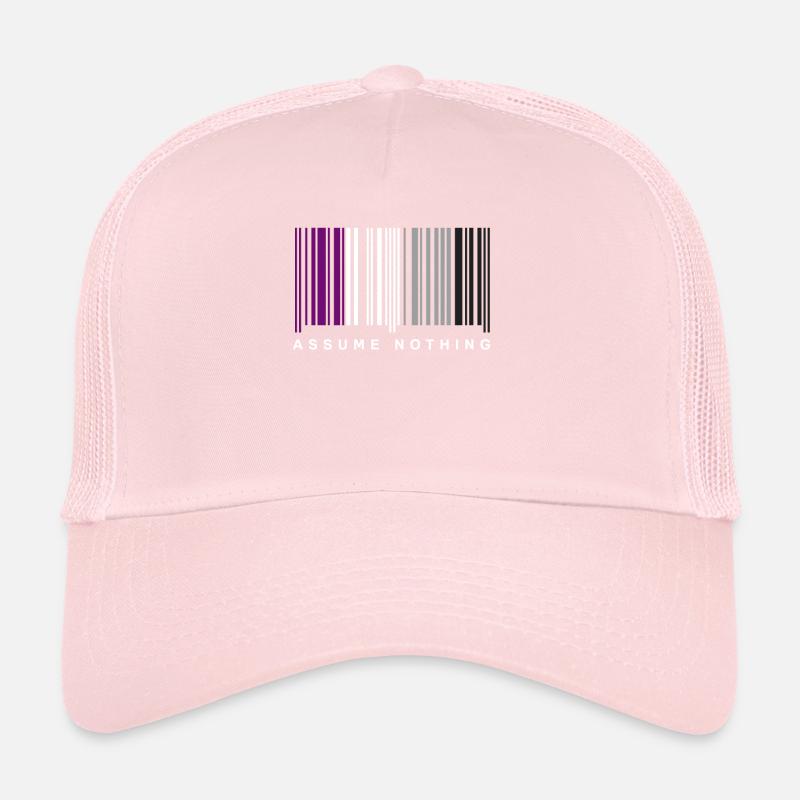 Code à barres asexué Casquette trucker 
