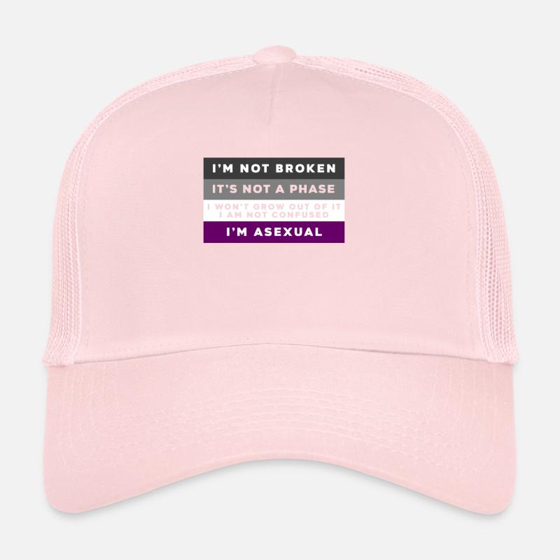 Asexual Outing Asexuality Gift Trucker Cap