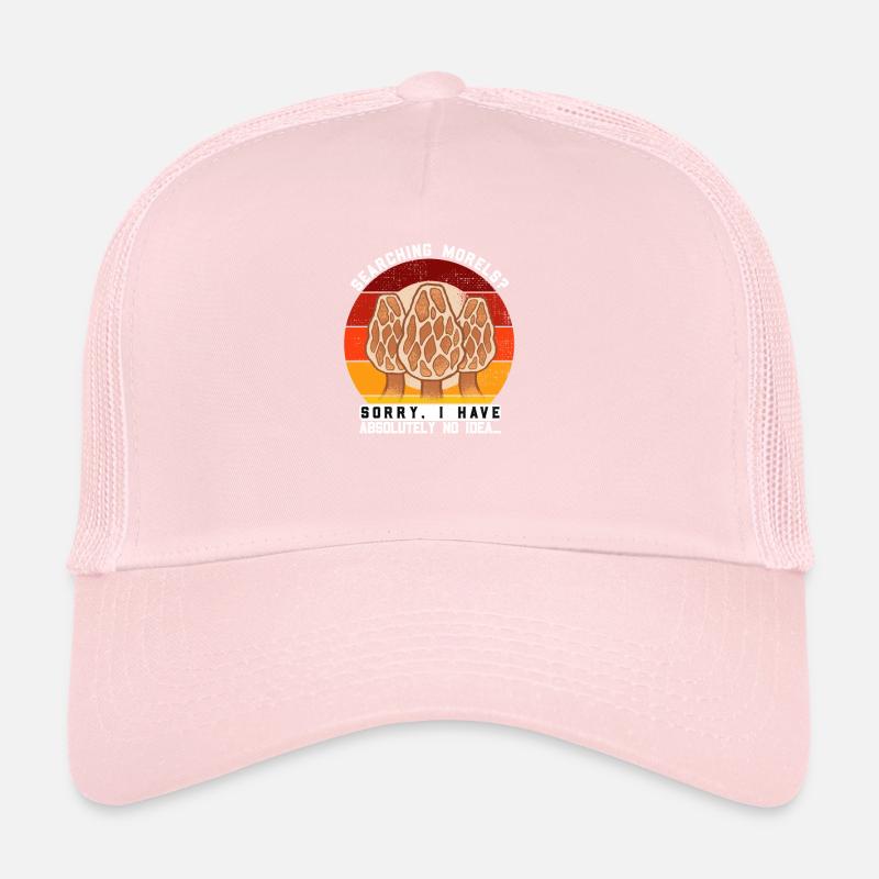 Morels Champignons Champignon Drôle de dicton Casquette trucker 