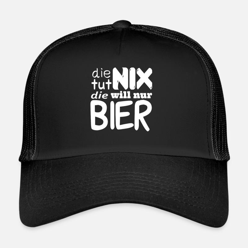 die tut nix die will nur bier Trucker Cap