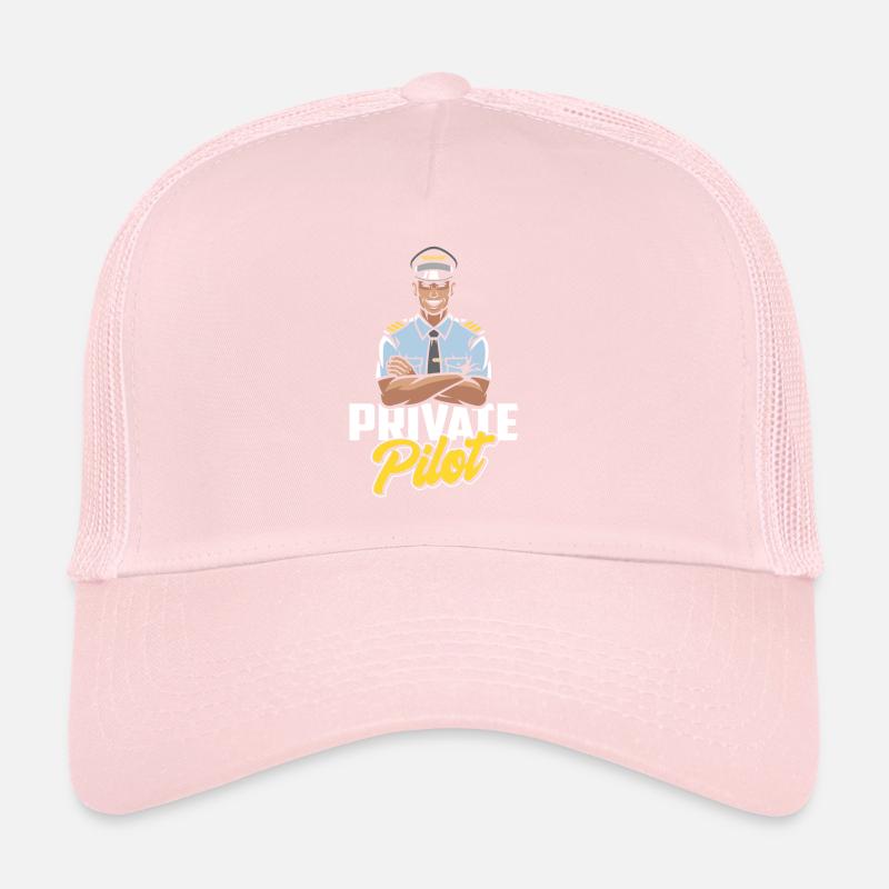 Pilote privé Jet Light Aircraft Avion léger Casquette trucker 