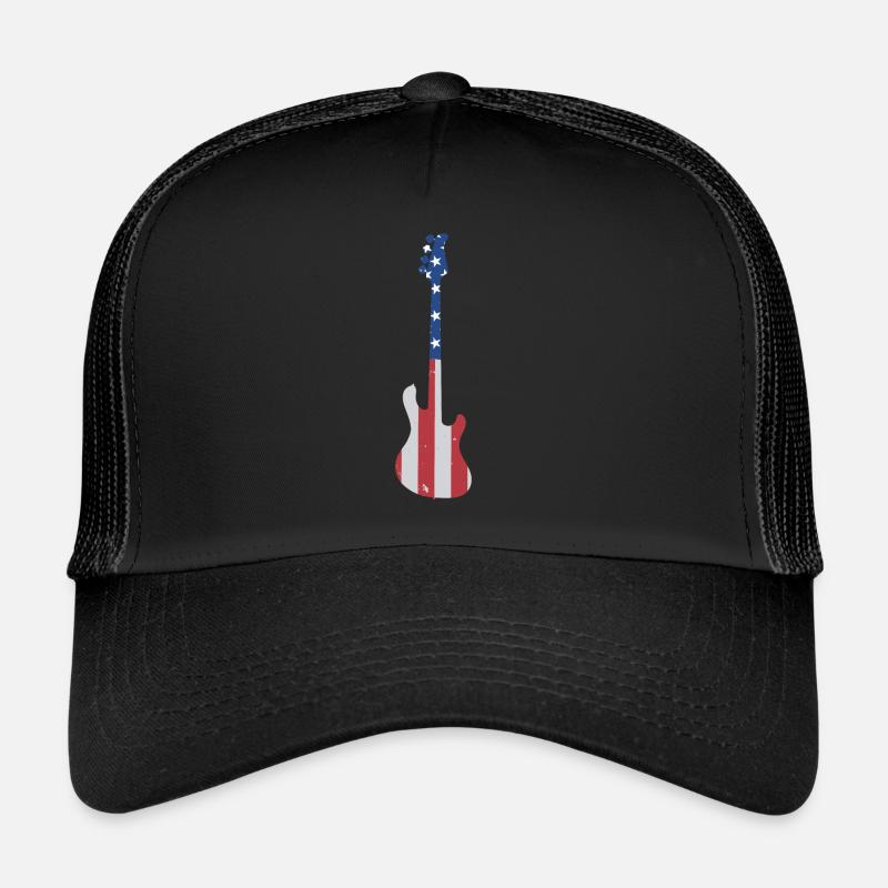 Musiciens de guitare basse Casquette trucker 