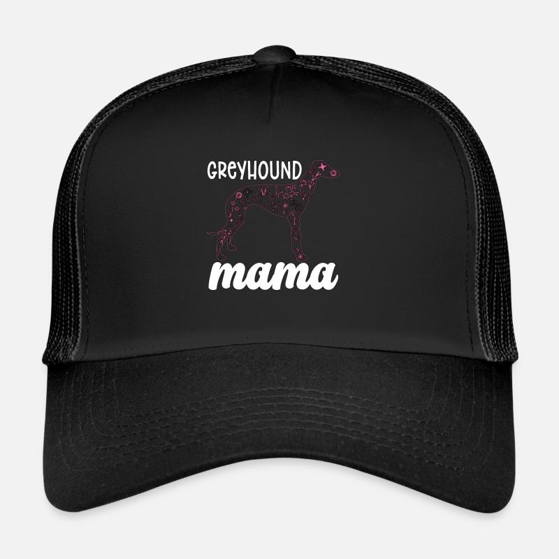 Greyhound Racing Greyhound Mama Greyhound Racer Casquette trucker 