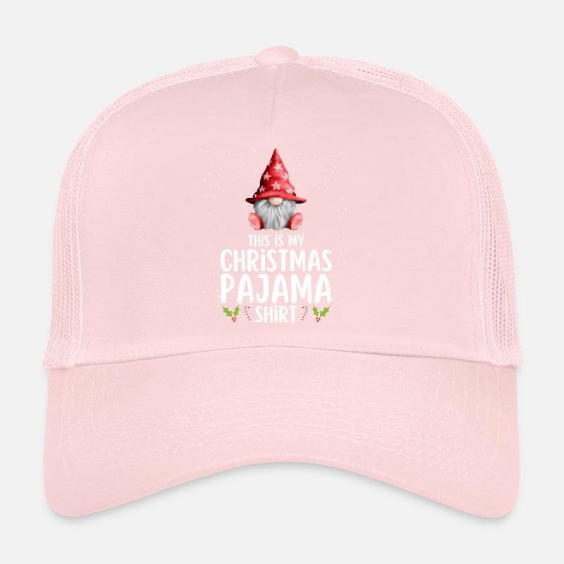 Pyjama de Noël Pyjama Chemise de nuit Casquette trucker 