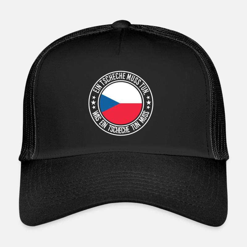 Ein Tscheche muss tun Trucker Cap