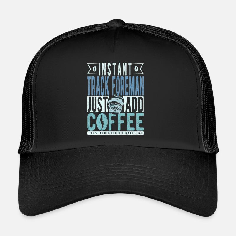 Spur Foreman Coffee Saying Trucker Cap