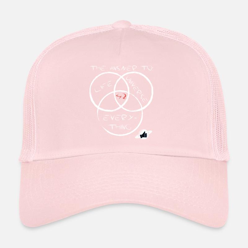 Life Universe Everything 42 Réponse Casquette trucker 