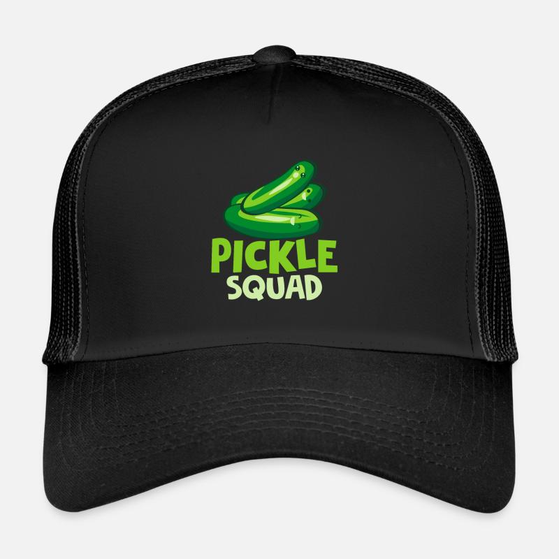 Pickle Squad Concombre Cornichons Casquette trucker 