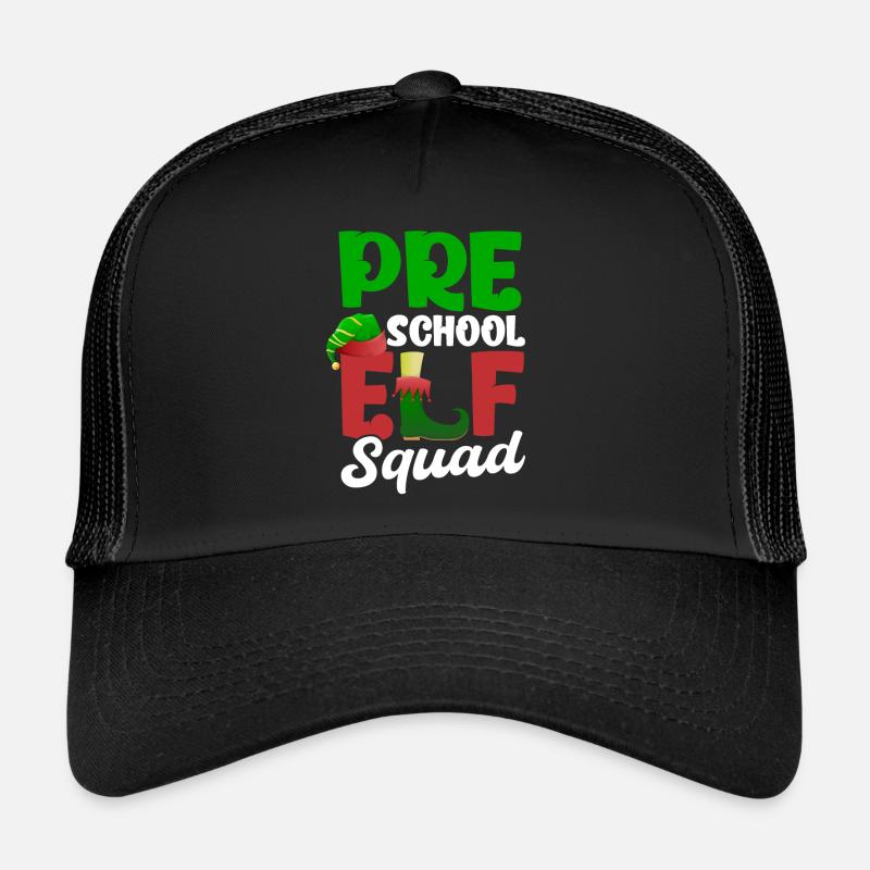 Pre Schol Christmas Elf Squad Trucker Cap