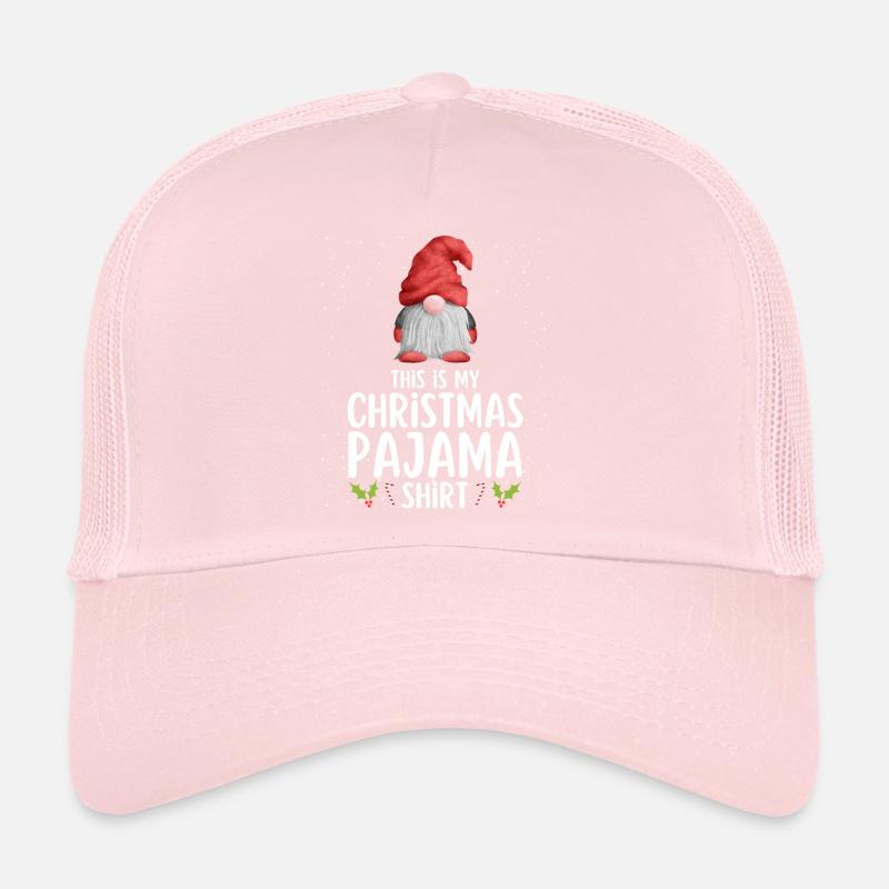 Pyjama de Noël Pyjama Chemise de nuit Casquette trucker 