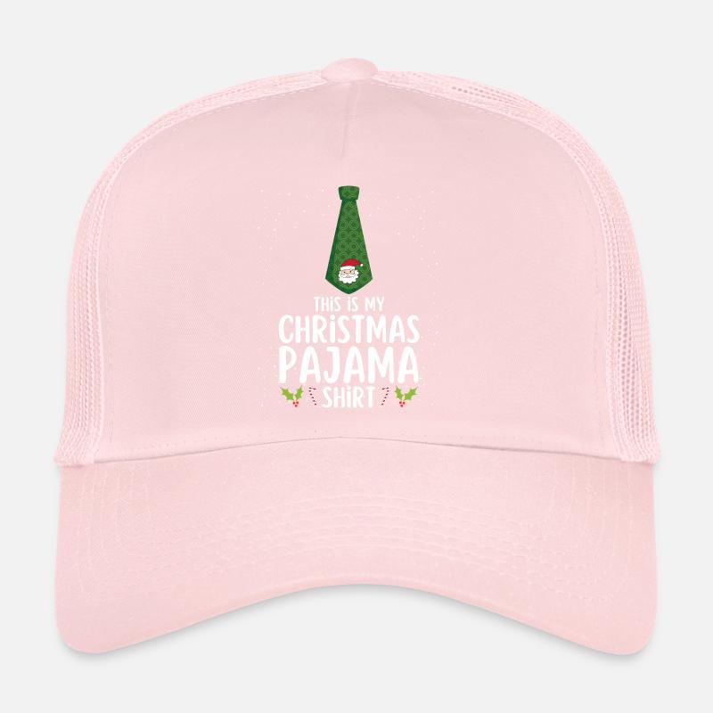 Pyjama de Noël Pyjama Chemise de nuit Casquette trucker 