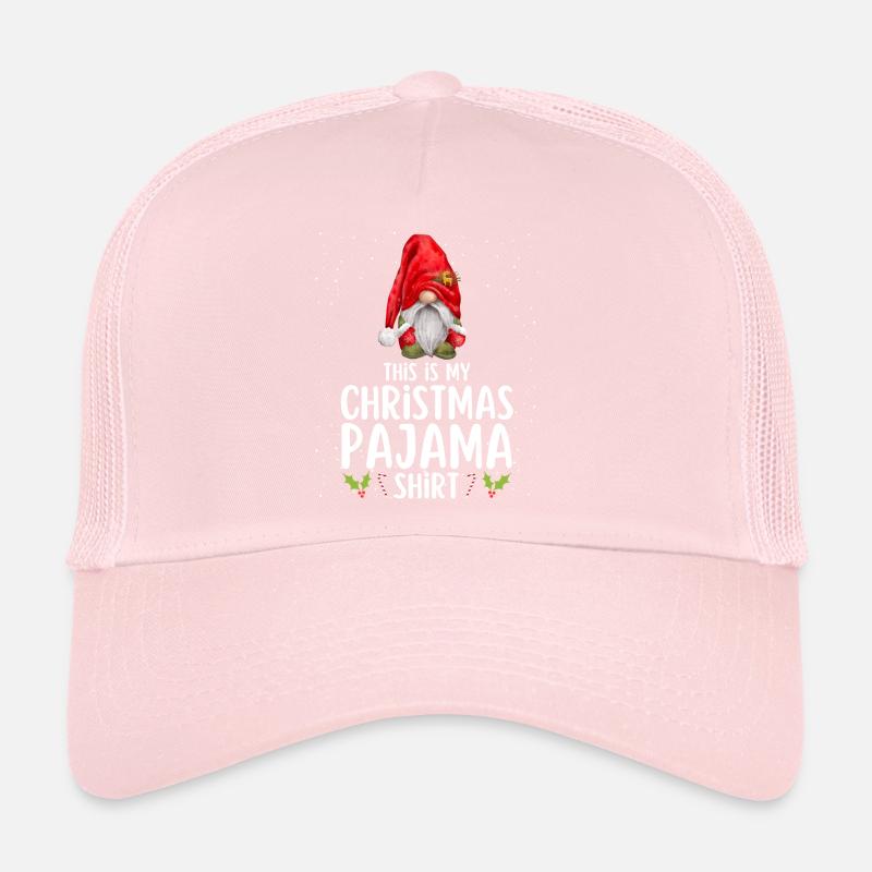 Pyjama de Noël Pyjama Chemise de nuit Casquette trucker 