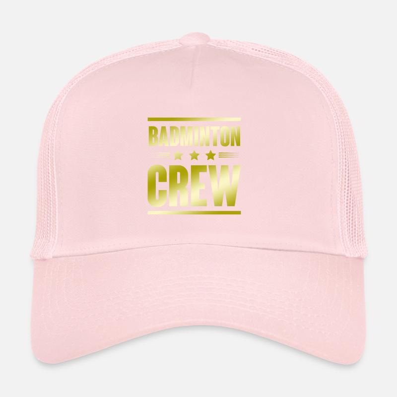 Équipage de badminton Casquette trucker 