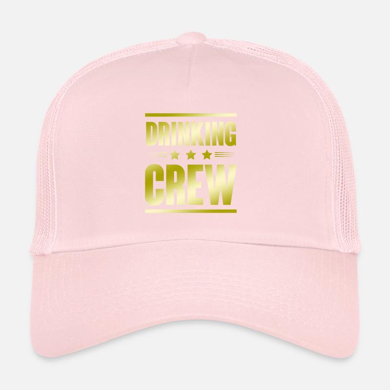 Équipage de consommation d’alcool Casquette trucker 