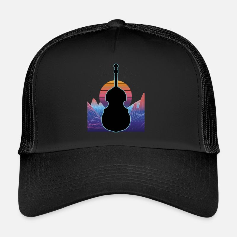 Contrebasse Casquette trucker 