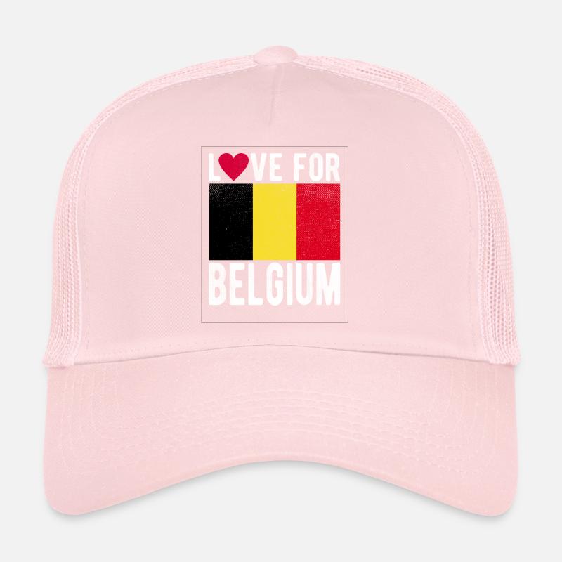 Belgium Souvenir Trucker Cap