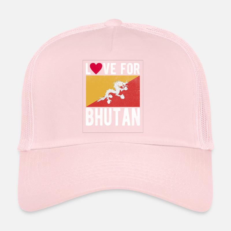 Souvenir du Bhoutan Casquette trucker 