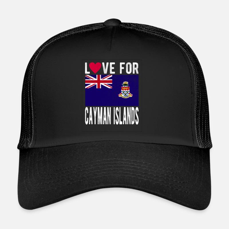Souvenir des îles Caïmans Casquette trucker 