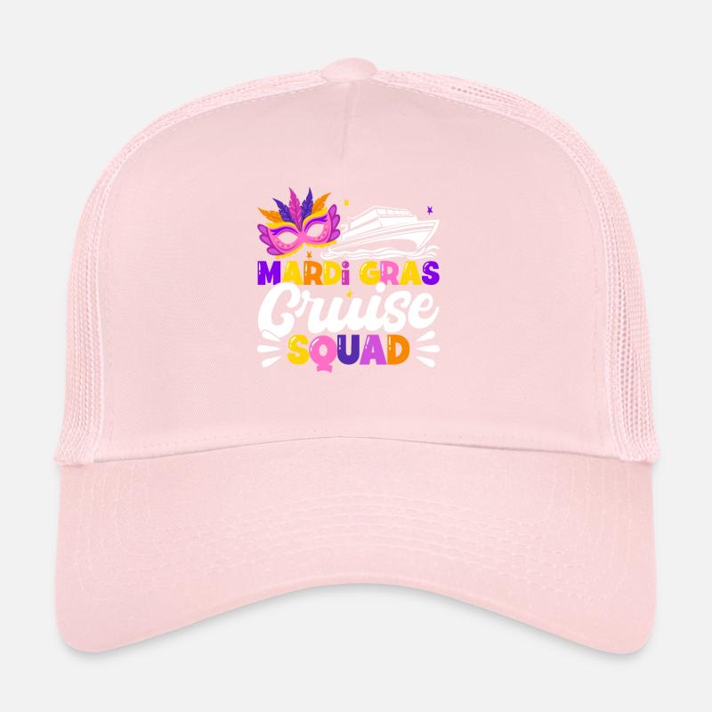 Équipe de croisière Mardi Gras Casquette trucker 