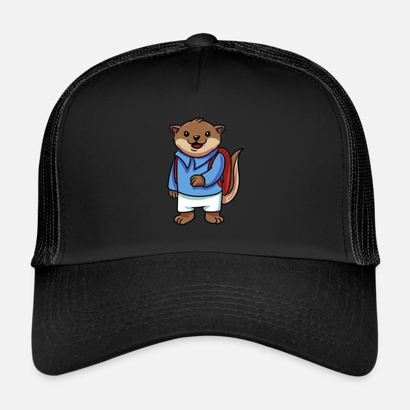Otter goes to school Trucker Cap