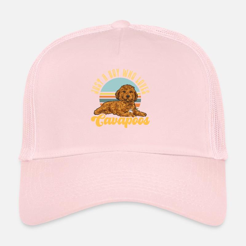 Cavapoo Cavoodle Capoodle Chien Casquette trucker 