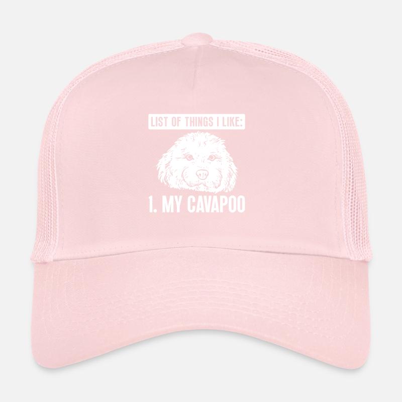 Cavapoo Cavoodle Capoodle Chien Casquette trucker 