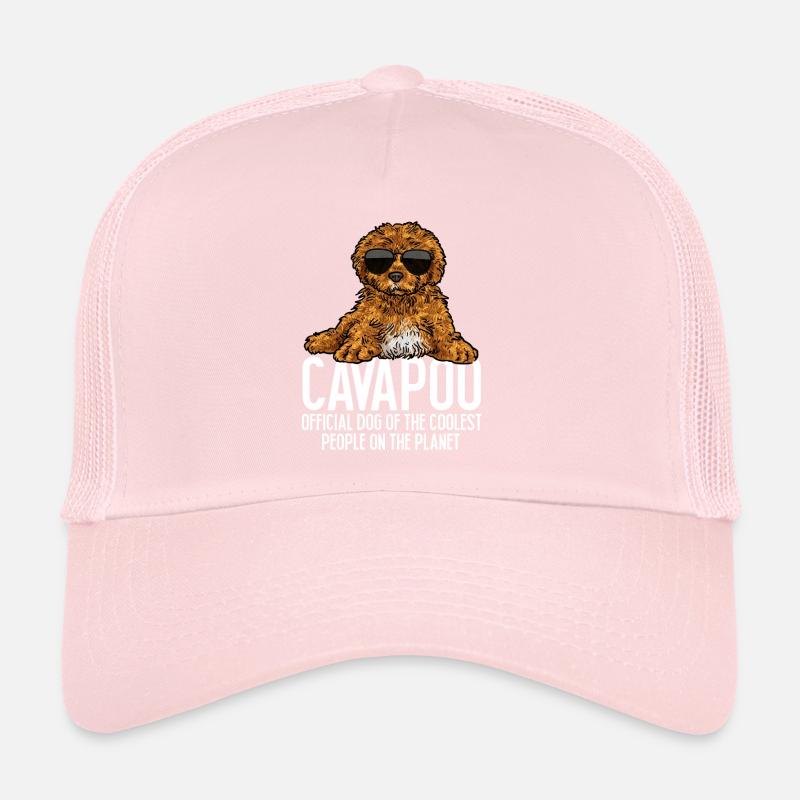 Cavapoo Cavoodle Capoodle Chien Casquette trucker 