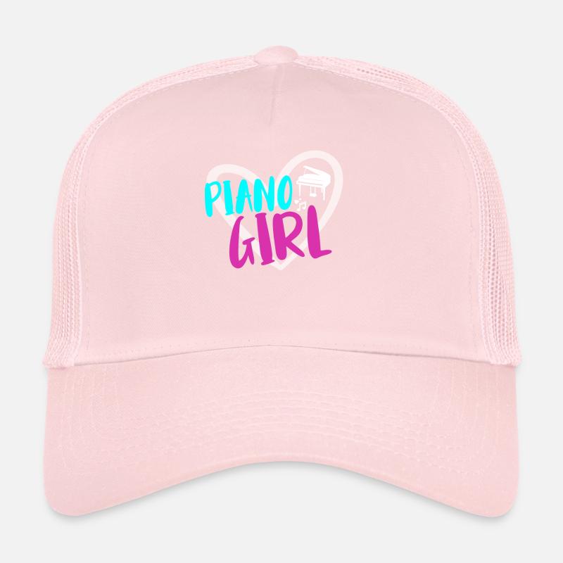 Piano Musician Trucker Cap