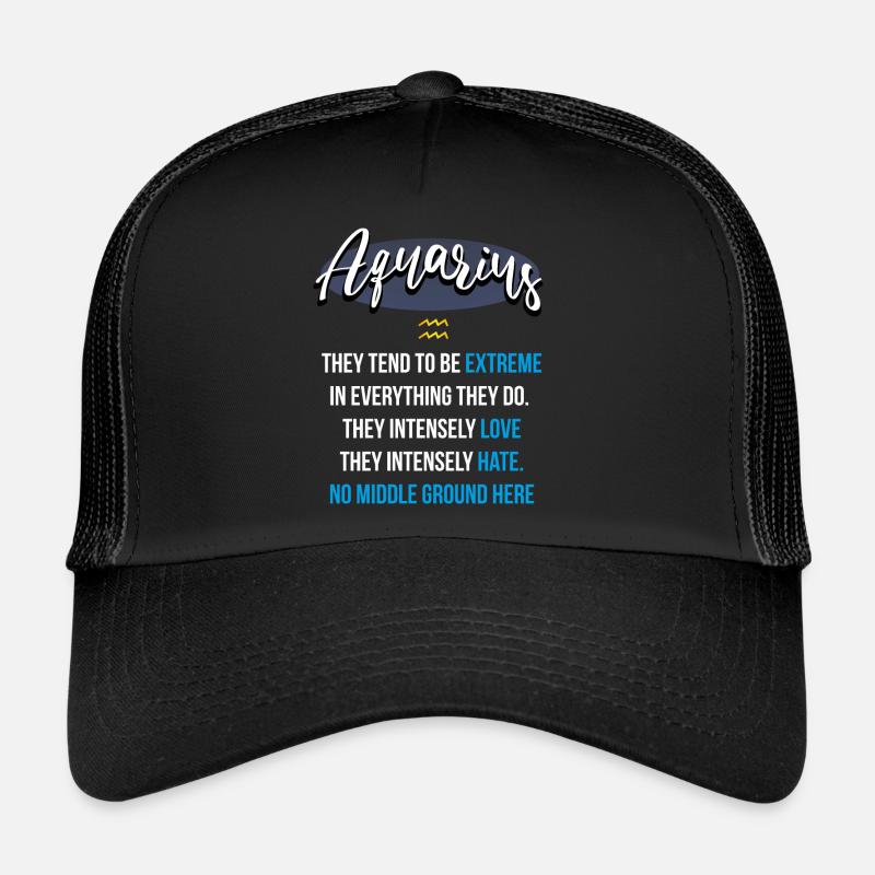 Wassermann Tierkreis und Sternzeichen Astrologie Trucker Cap