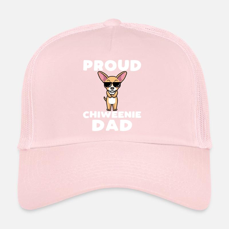 Chiweenie Chien Casquette trucker 
