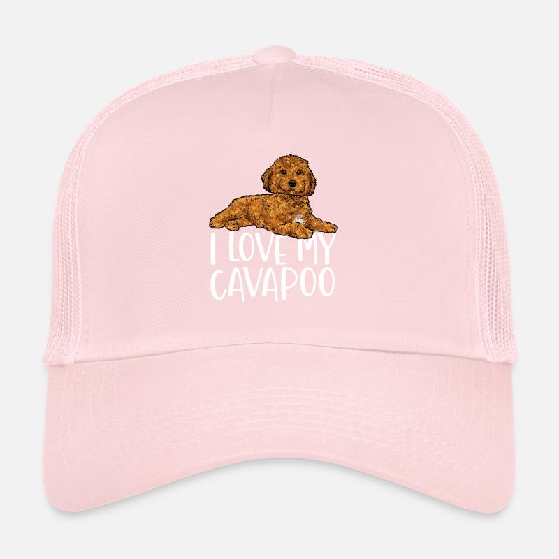 Cavapoo Cavoodle Capoodle Chien Casquette trucker 