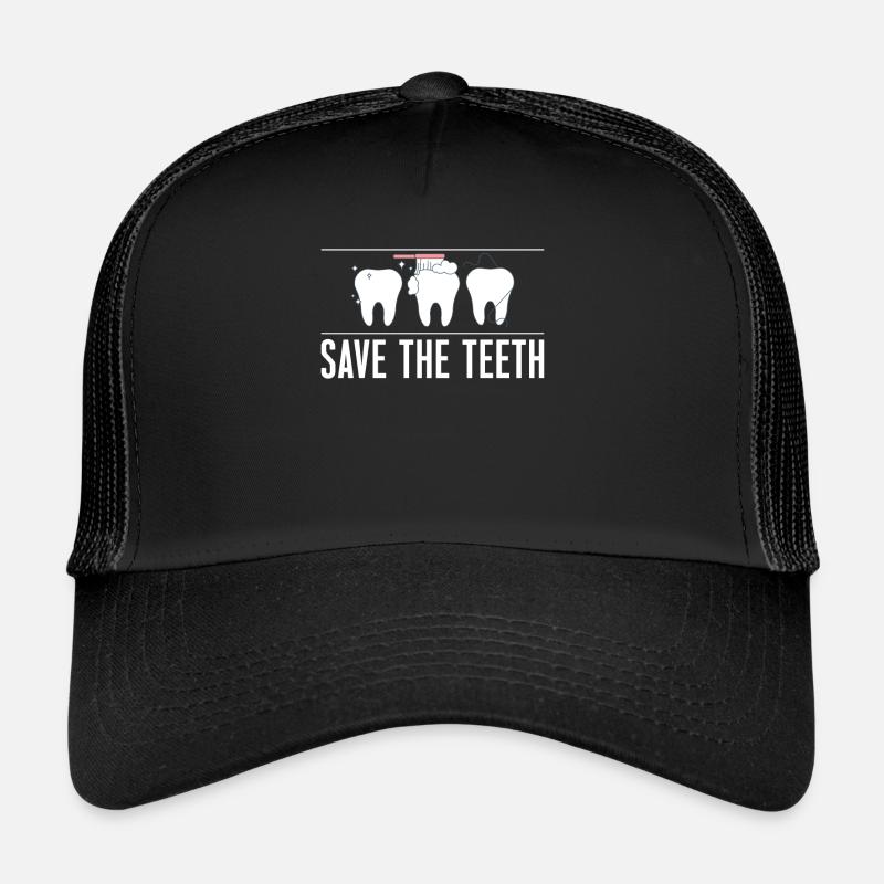 Sauvez les dents Casquette trucker 