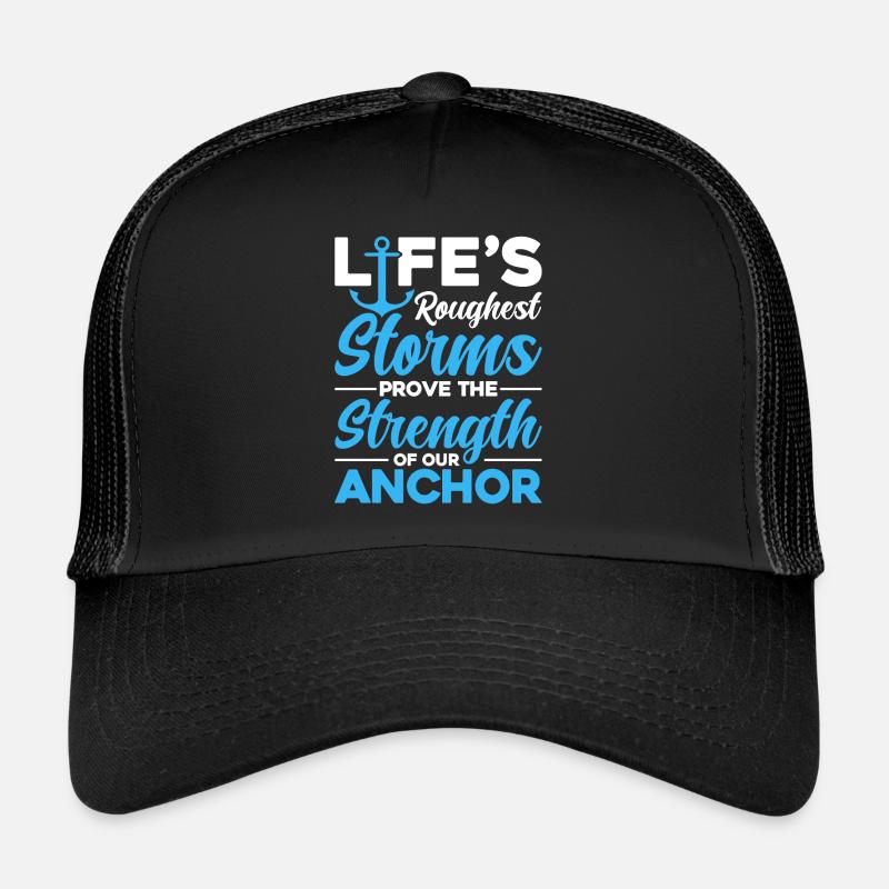 Les stroms les plus rudes de la vie prouvent la force Casquette trucker 