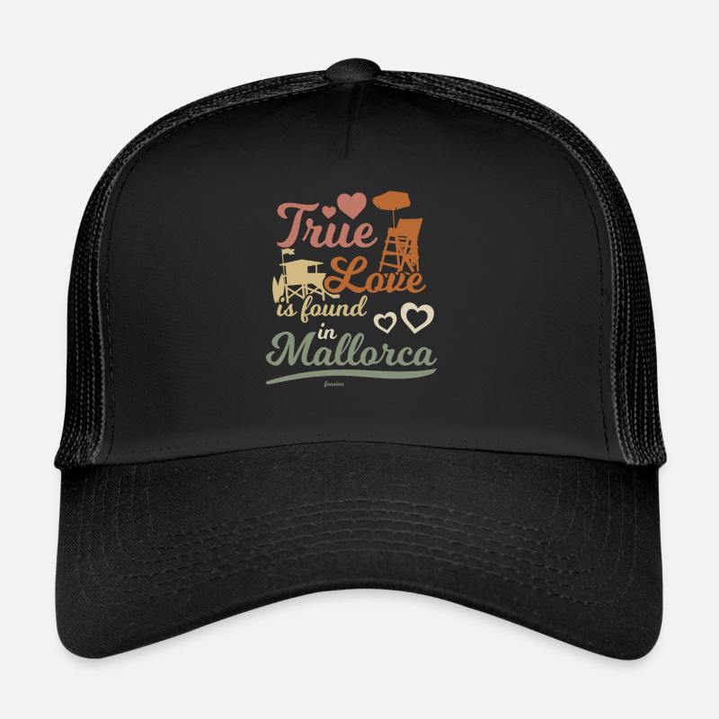 I love Spain and Mallorca Trucker Cap