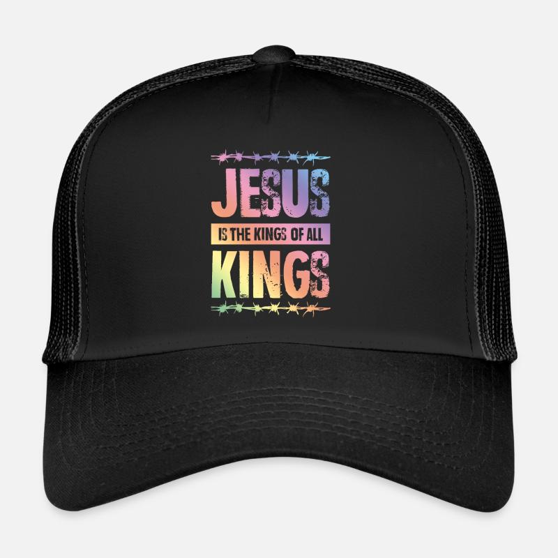 Jesus is King Trucker Cap