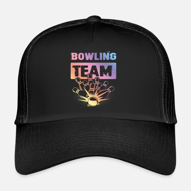 Équipe de bowling Casquette trucker 