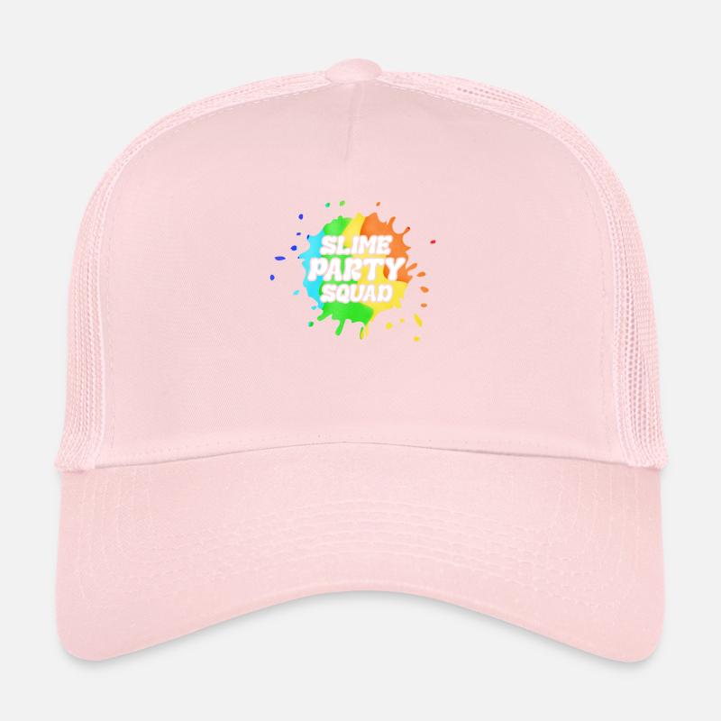 Slime Rainbow Magic Drop Splash Casquette trucker 