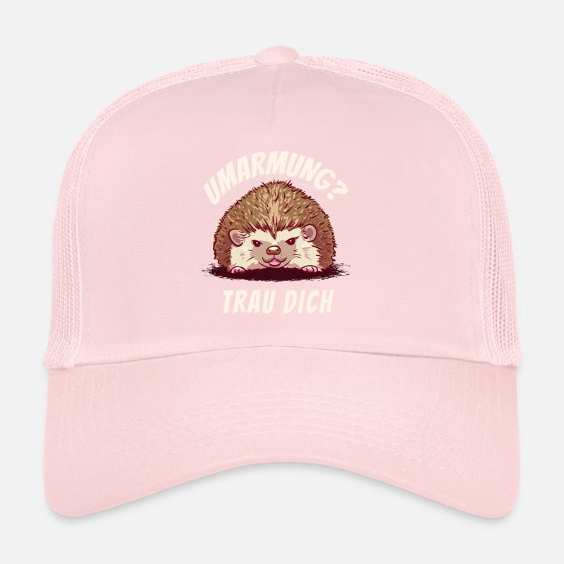 Umarmung? Trau Dich Igel Trucker Cap