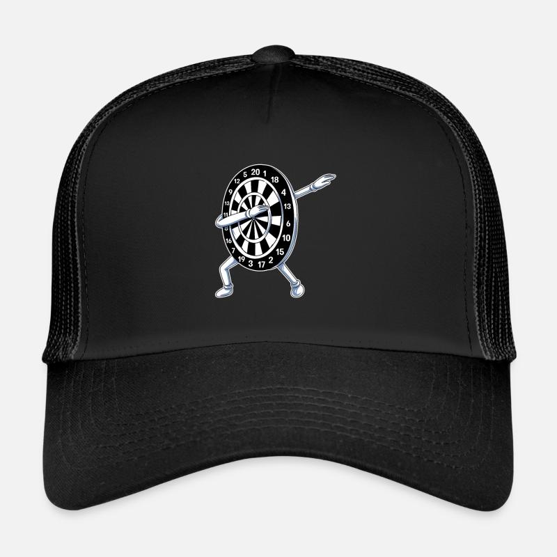 Fléchettes - Casquette trucker  - noir/noir