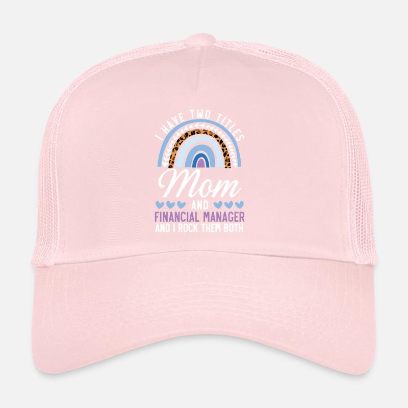Mutter und Finanzmanager Finanzmanagement Trucker Cap