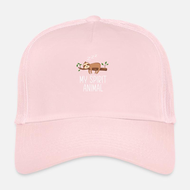 Sloth Saying Funny Being Lazy Trucker Cap