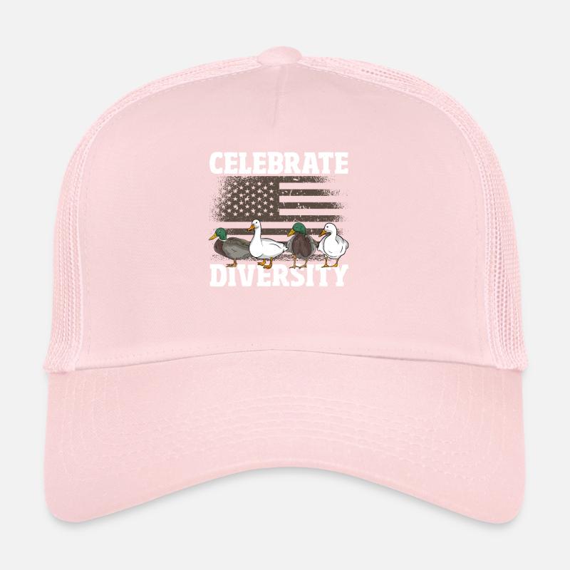Enten Vielfalt Wasservogel Trucker Cap